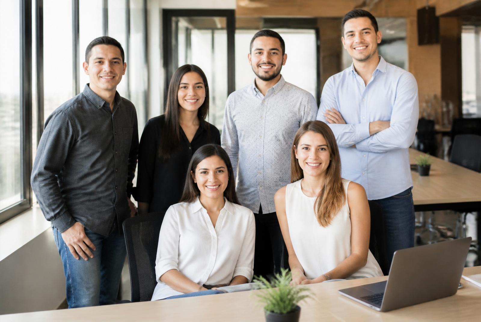 Equipo de Ecosistema Digital en oficina de Guadalajara, Jalisco